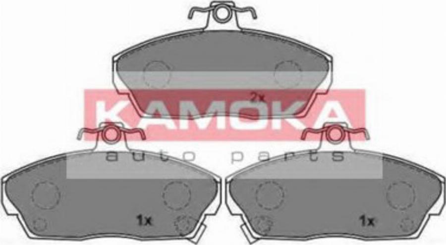 Kamoka 1011226 - Kit de plaquettes de frein, frein à disque cwaw.fr