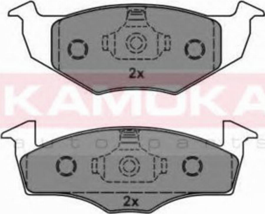 Kamoka 1012576 - Kit de plaquettes de frein, frein à disque cwaw.fr