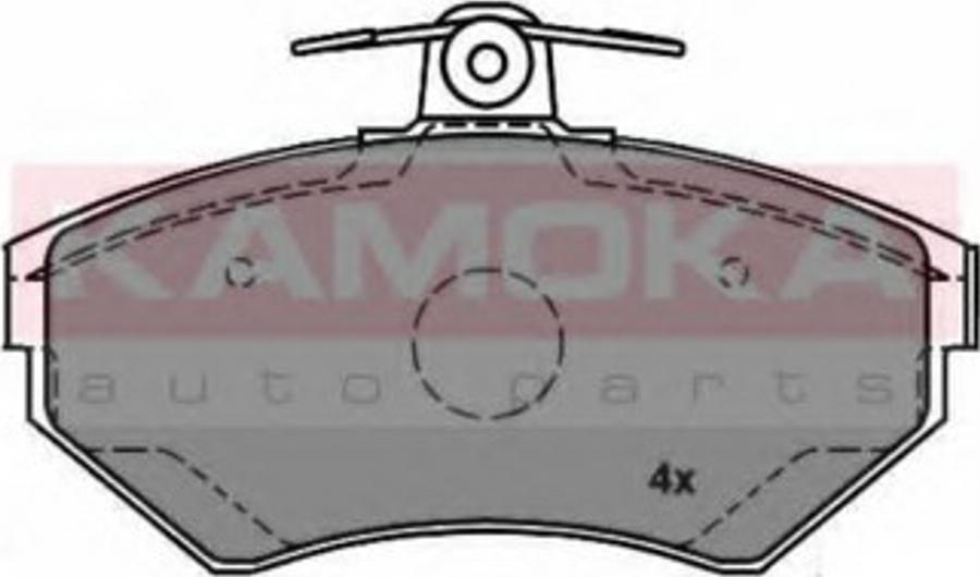 Kamoka 1012578 - Kit de plaquettes de frein, frein à disque cwaw.fr