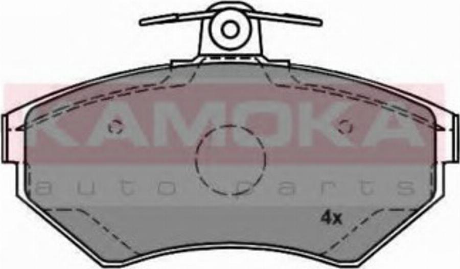 Kamoka 1012624 - Kit de plaquettes de frein, frein à disque cwaw.fr