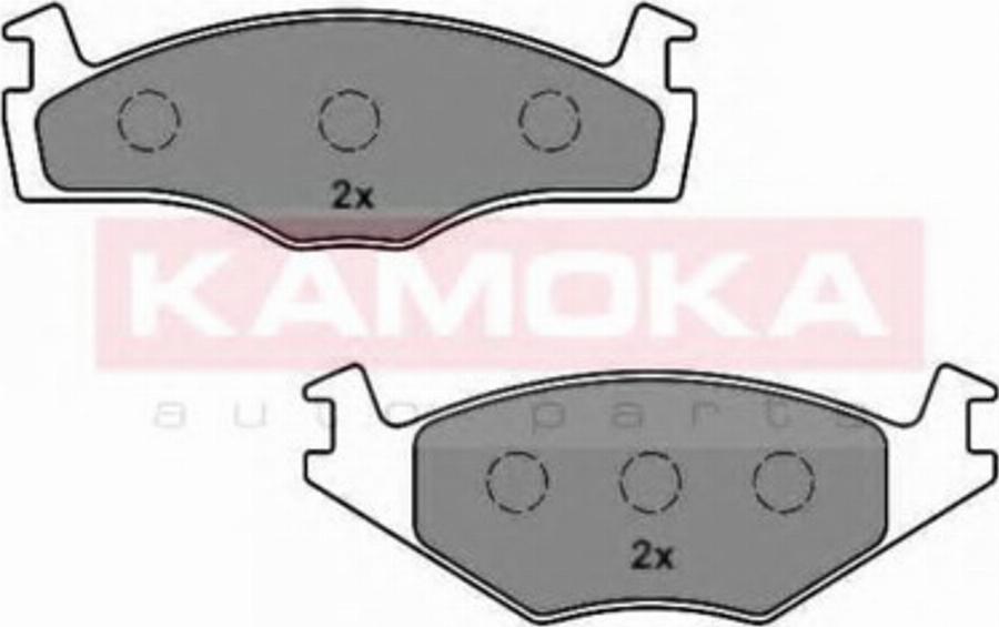 Kamoka 1012144 - Kit de plaquettes de frein, frein à disque cwaw.fr