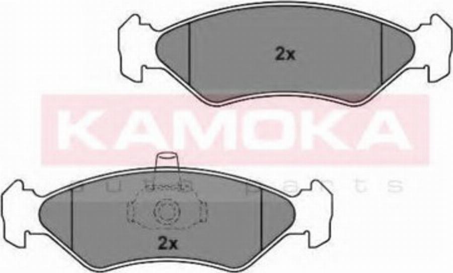 Kamoka 1012164 - Kit de plaquettes de frein, frein à disque cwaw.fr