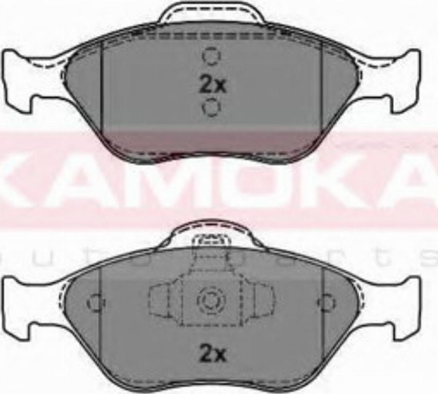 Kamoka 1012788 - Kit de plaquettes de frein, frein à disque cwaw.fr