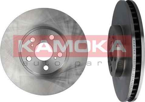 Kamoka 1031131 - Disque de frein cwaw.fr