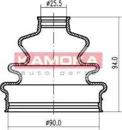 Kamoka 1147080 - Joint-soufflet, arbre de commande cwaw.fr