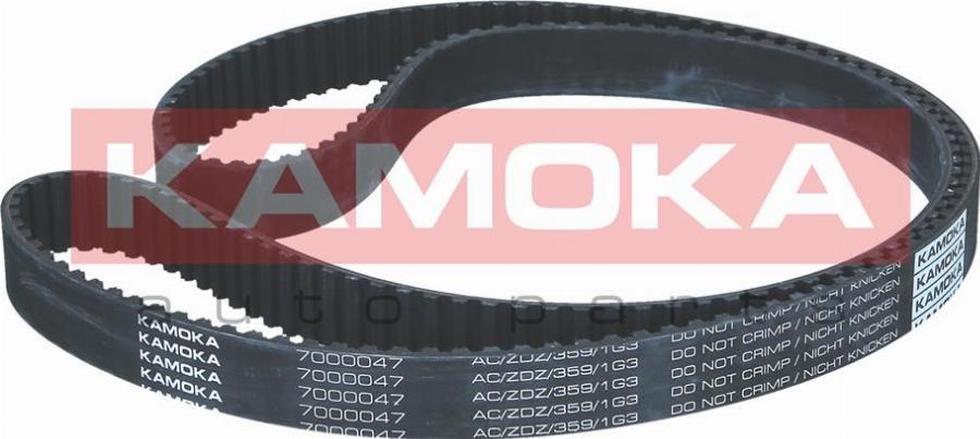 Kamoka 7000047 - Courroie de distribution cwaw.fr