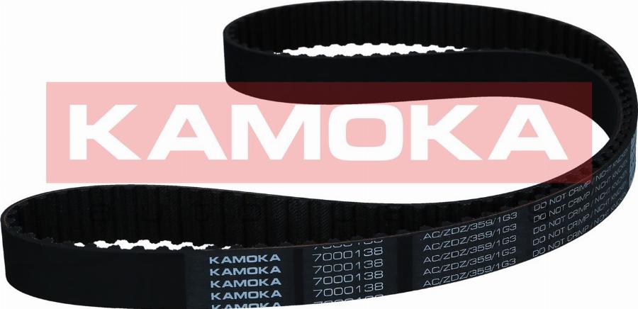 Kamoka 7000138 - Courroie de distribution cwaw.fr