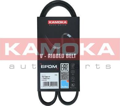 Kamoka 7015017 - Courroie trapézoïdale à nervures cwaw.fr