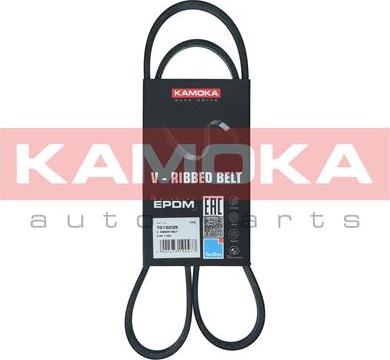 Kamoka 7015039 - Courroie trapézoïdale à nervures cwaw.fr