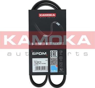 Kamoka 7016015 - Courroie trapézoïdale à nervures cwaw.fr