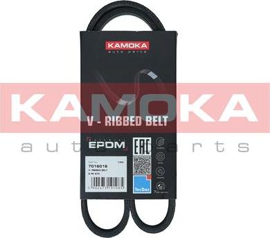 Kamoka 7016016 - Courroie trapézoïdale à nervures cwaw.fr