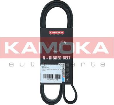 Kamoka 7016142 - Courroie trapézoïdale à nervures cwaw.fr