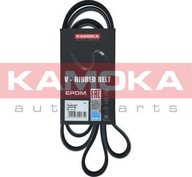 Kamoka 7016183 - Courroie trapézoïdale à nervures cwaw.fr