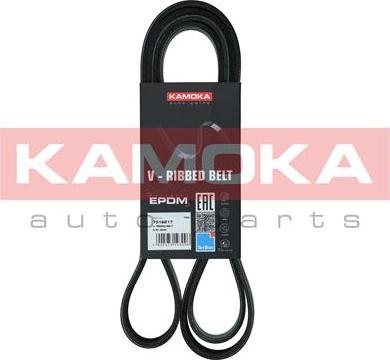 Kamoka 7016217 - Courroie trapézoïdale à nervures cwaw.fr