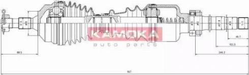 Kamoka CT1138966 - Arbre de transmission cwaw.fr