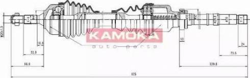 Kamoka CT1138908 - Arbre de transmission cwaw.fr