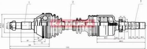 Kamoka CT1138911A - Arbre de transmission cwaw.fr