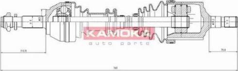 Kamoka CT1138913 - Arbre de transmission cwaw.fr