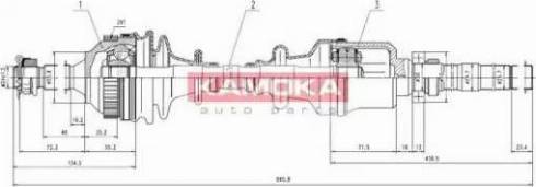 Kamoka CT1138925A - Arbre de transmission cwaw.fr