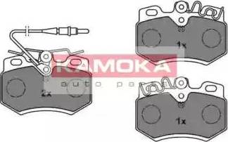 Kamoka JQ101910 - Kit de plaquettes de frein, frein à disque cwaw.fr