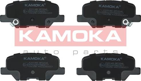 Kamoka JQ101465 - Kit de plaquettes de frein, frein à disque cwaw.fr