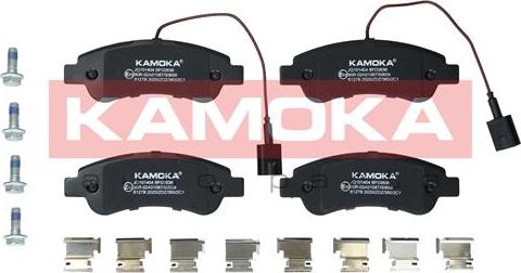 Kamoka JQ101404 - Kit de plaquettes de frein, frein à disque cwaw.fr