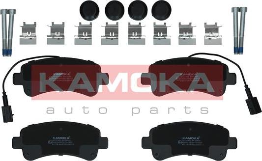 Kamoka JQ101405 - Kit de plaquettes de frein, frein à disque cwaw.fr