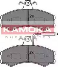 Kamoka JQ101574 - Kit de plaquettes de frein, frein à disque cwaw.fr