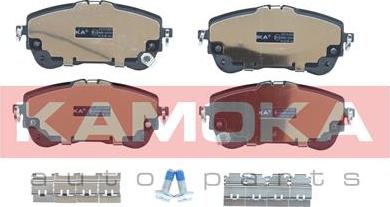 Kamoka JQ101055 - Kit de plaquettes de frein, frein à disque cwaw.fr