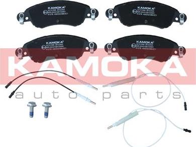 Kamoka JQ101068 - Kit de plaquettes de frein, frein à disque cwaw.fr