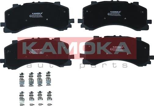 Kamoka JQ101024 - Kit de plaquettes de frein, frein à disque cwaw.fr