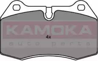 Kamoka JQ1011996 - Kit de plaquettes de frein, frein à disque cwaw.fr