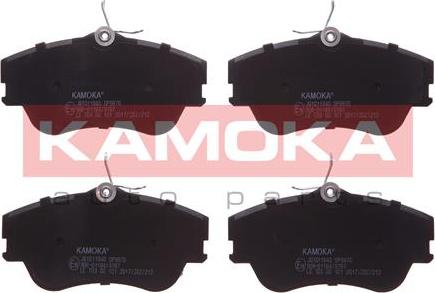 Kamoka JQ1011940 - Kit de plaquettes de frein, frein à disque cwaw.fr