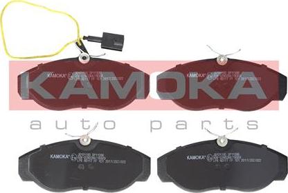 Kamoka JQ101195 - Kit de plaquettes de frein, frein à disque cwaw.fr