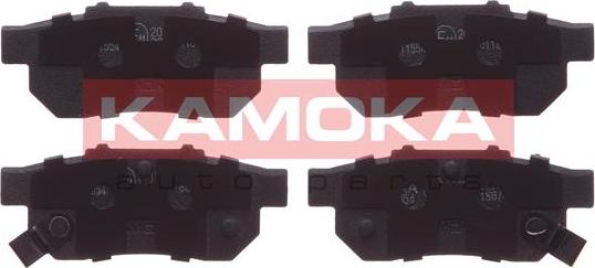 Kamoka JQ101191 - Kit de plaquettes de frein, frein à disque cwaw.fr