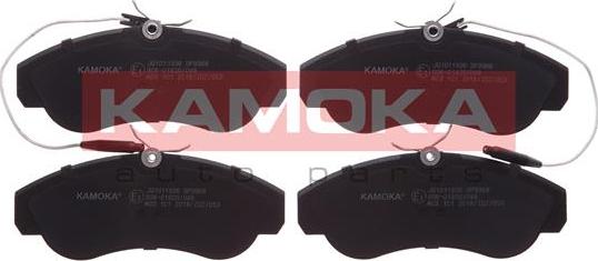 Kamoka JQ1011936 - Kit de plaquettes de frein, frein à disque cwaw.fr