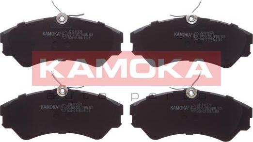 Kamoka JQ1011570 - Kit de plaquettes de frein, frein à disque cwaw.fr