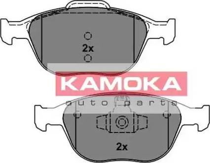 Kamoka JQ101161 - Kit de plaquettes de frein, frein à disque cwaw.fr