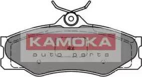 Kamoka JQ1011034 - Kit de plaquettes de frein, frein à disque cwaw.fr