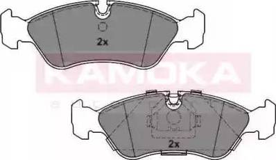 Kamoka JQ1011168 - Kit de plaquettes de frein, frein à disque cwaw.fr