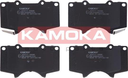 Kamoka JQ101111 - Kit de plaquettes de frein, frein à disque cwaw.fr