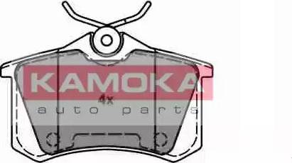 Kamoka JQ101112 - Kit de plaquettes de frein, frein à disque cwaw.fr