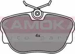 Kamoka JQ1011338 - Kit de plaquettes de frein, frein à disque cwaw.fr