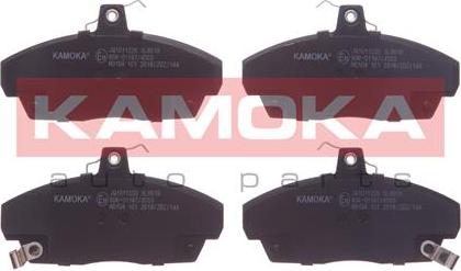 Kamoka JQ1011226 - Kit de plaquettes de frein, frein à disque cwaw.fr