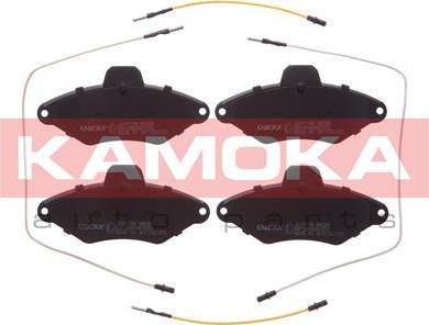 Kamoka JQ1011748 - Kit de plaquettes de frein, frein à disque cwaw.fr