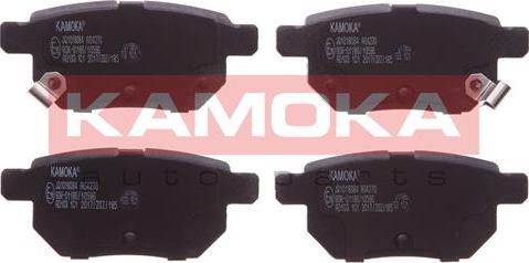 Kamoka JQ1018084 - Kit de plaquettes de frein, frein à disque cwaw.fr