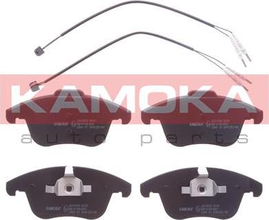 Kamoka JQ1018320 - Kit de plaquettes de frein, frein à disque cwaw.fr