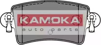 Kamoka JQ1018372 - Kit de plaquettes de frein, frein à disque cwaw.fr