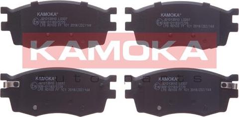 Kamoka JQ1013910 - Kit de plaquettes de frein, frein à disque cwaw.fr