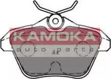 Kamoka JQ1013986 - Kit de plaquettes de frein, frein à disque cwaw.fr